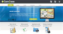 Desktop Screenshot of com2see.fr