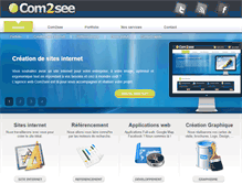 Tablet Screenshot of com2see.fr